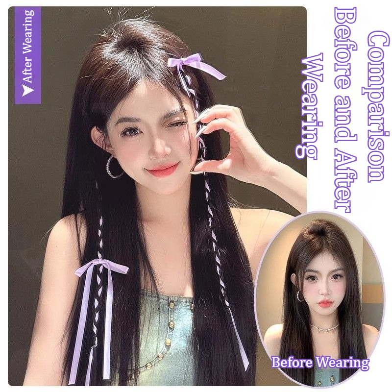 2/4PCS Ribbon Bow Boxing Braid - Cosplay Prop Bow 评论和价格