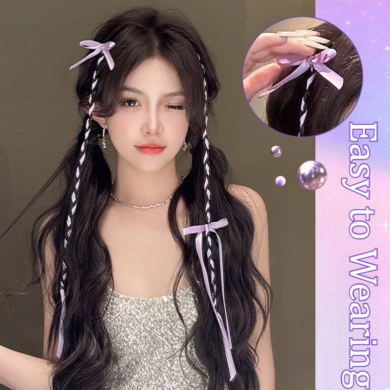 2/4PCS Ribbon Bow Boxing Braid - Cosplay Prop Bow 评论和价格