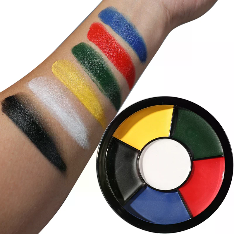 6 Colors Water-soluble Face Bo - Cosplay Prop Paint 评论和价格