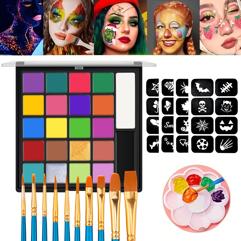 Face Paint Body Makeup Hallowe - Body Paint Sfx 评论和价格