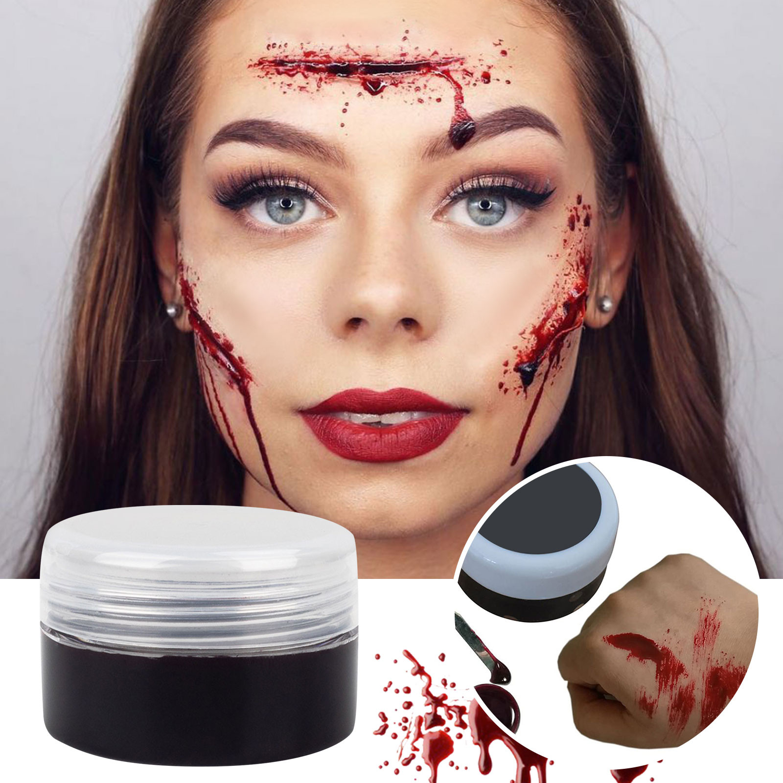 Wound Makeup Realistic Fake Bl - Body Paint Sfx 评论和价格