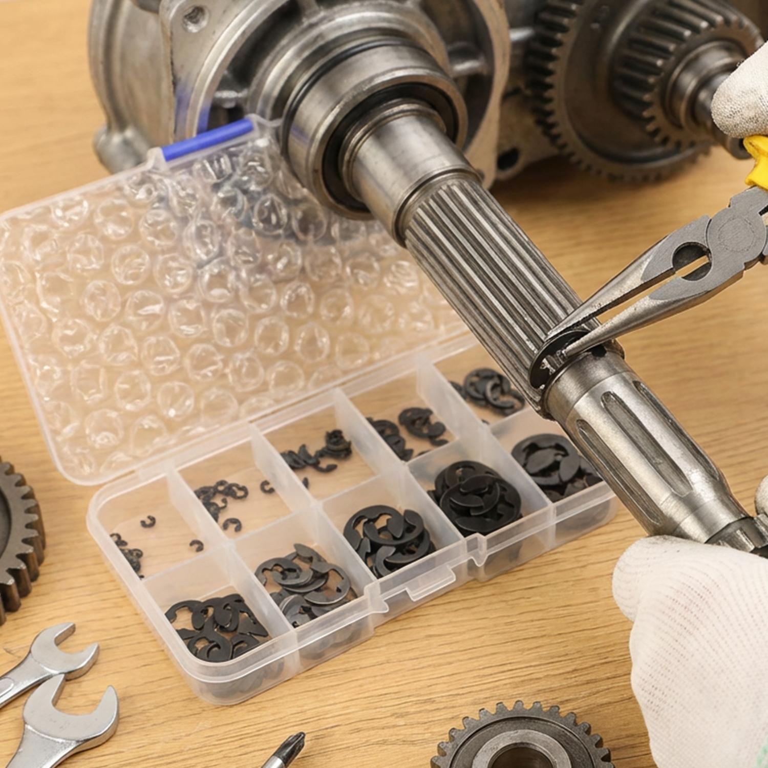 120pcs Set M1.5-M10 Black E Cl - Snap Fastener Set 评论和价格
