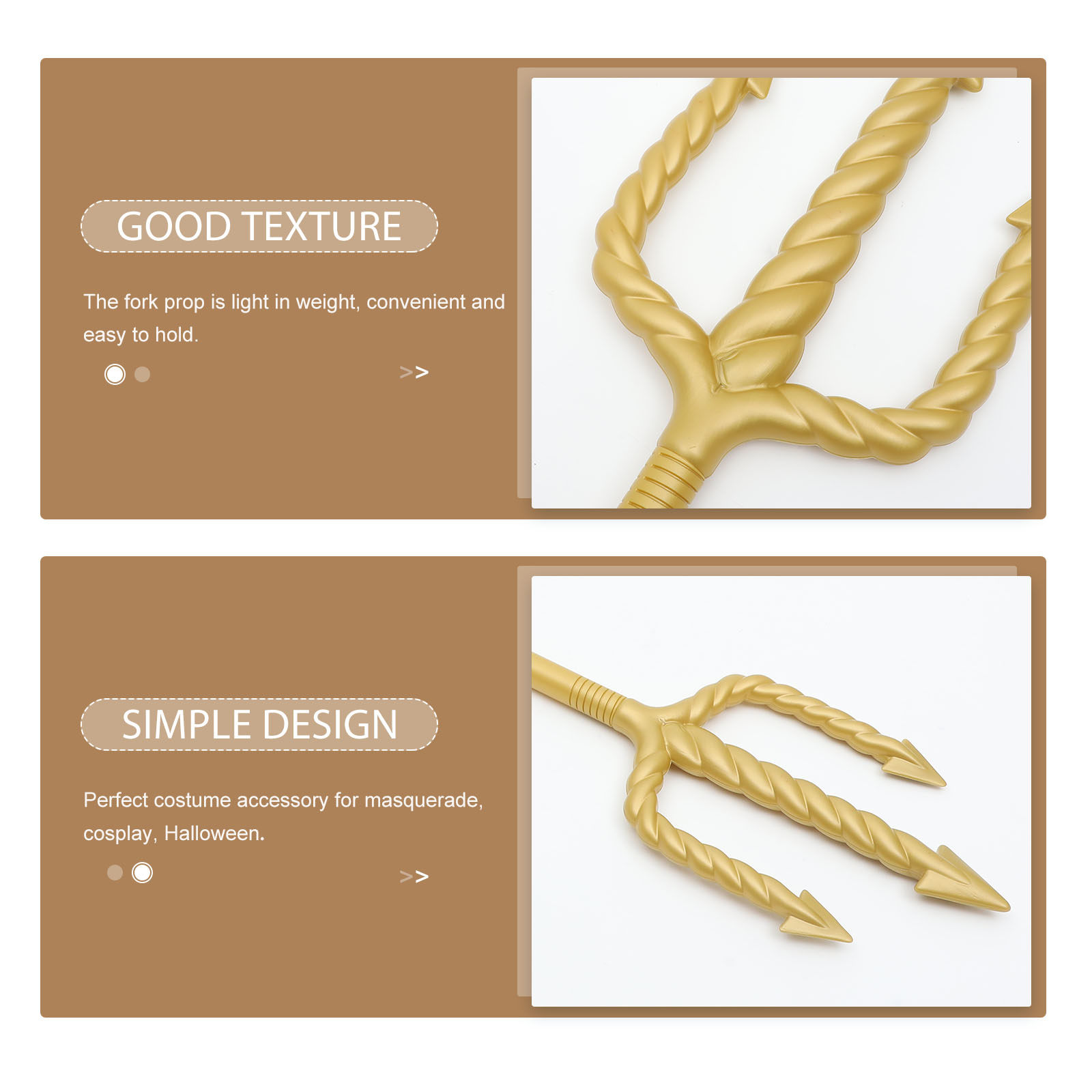 Halloween Demon Fork Prop 1 Se - Detachable Cosplay Prop 评论和价格