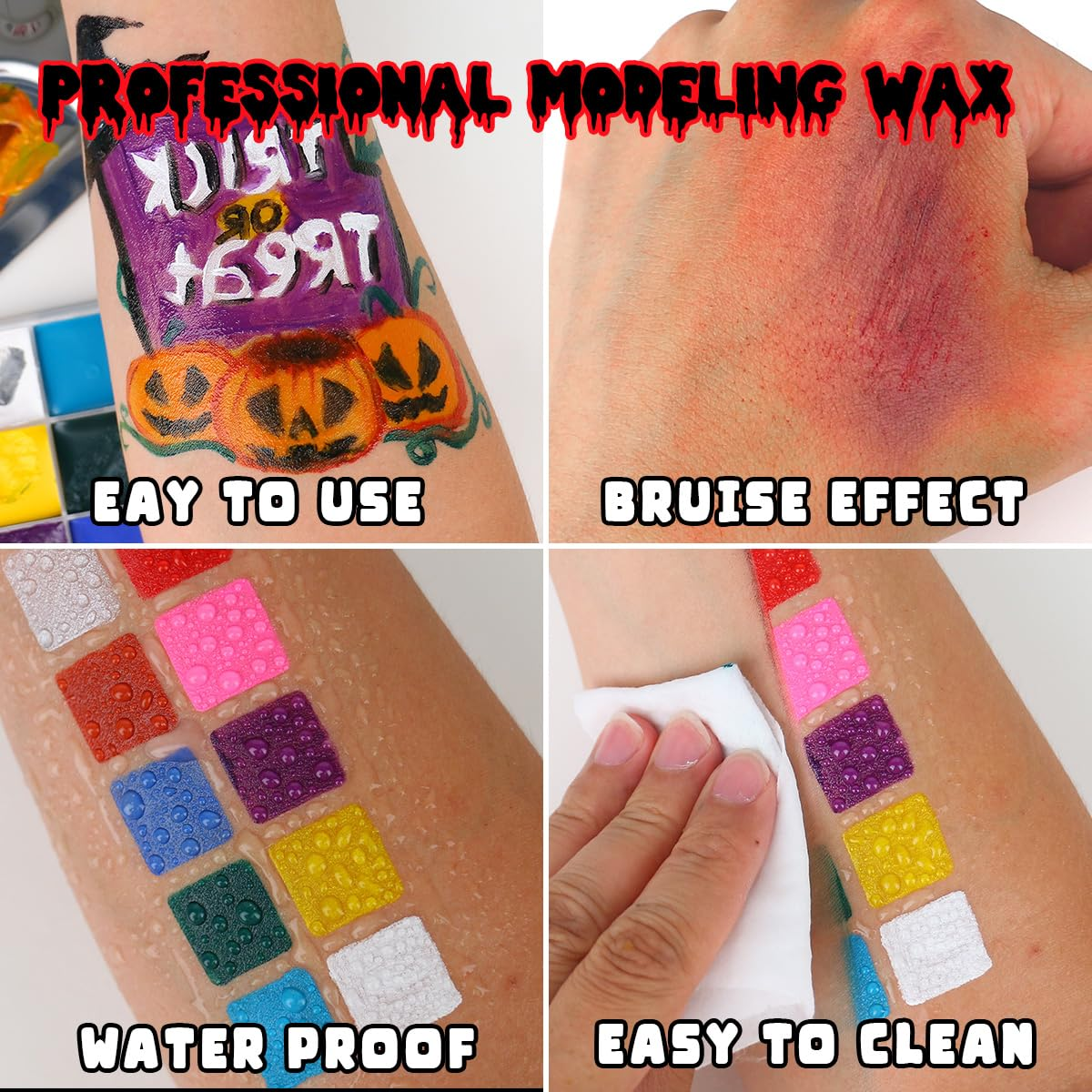Bowitzki SFX Face Body Paint , - Body Paint Sfx 评论和价格