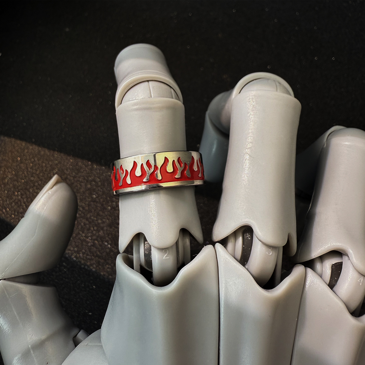 Retro Flame Fire Stainless Ste - Cosplay Flame Prop 评论和价格
