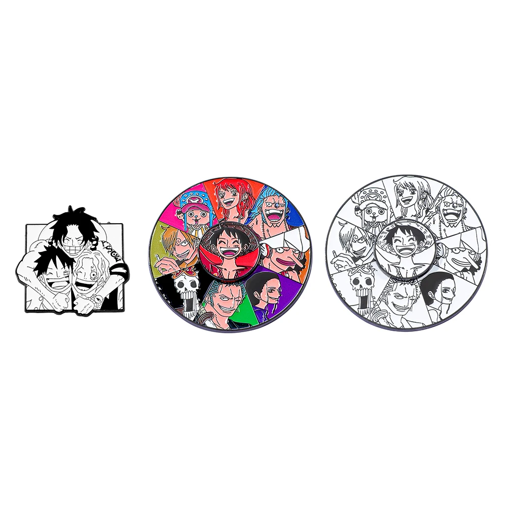 3 Pcs Anime One Piece Brooch L - Cosplay Prop Bag 评论和价格